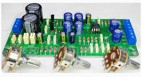 

Nvarcher HiFi Audio Discrete Tone Preamp Board Reference British NAD Preamplifier Circuit AC 15V