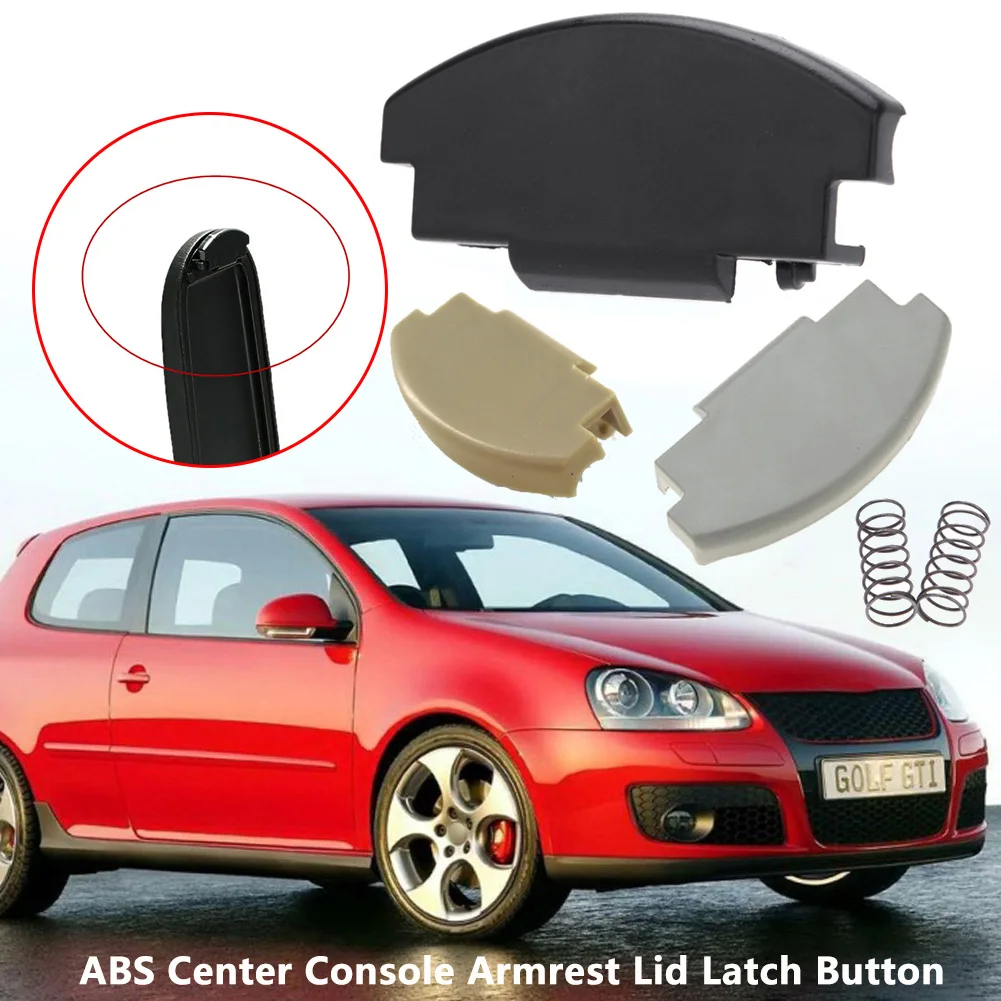 1Pc Car Center Armrest Lid Latch Button Console Armrest Latch Button for VW Jetta Bora Golf Mk4 1997-2006 Passat B5 3B0868445