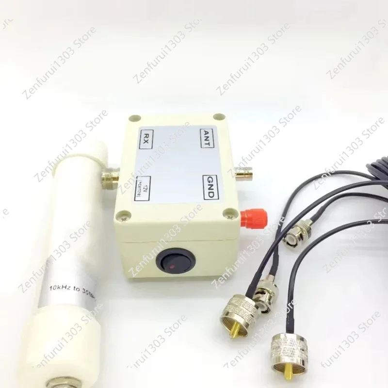 

Active Antenna 10Khz To 30Mhz Mini Whip Hf Lf Vlf Vhf Sdr Rx With Portable Cable