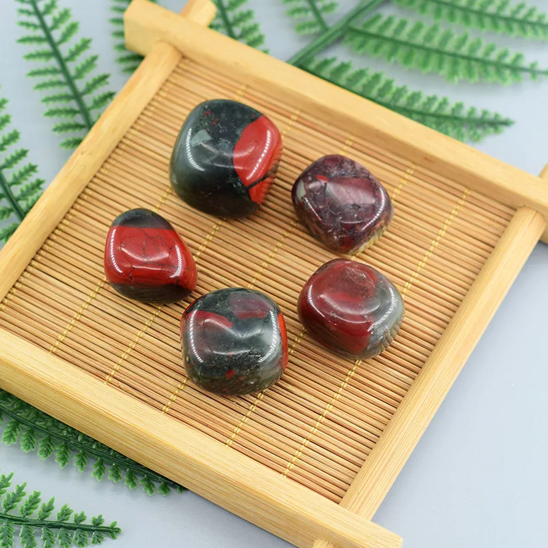 الطبيعية الأفريقية الدم حجر حبة سوار للرجال والنساء ، وتعزيز الدورة الدموية ، الطاقة شفاء المجوهرات ، لتخفيف الآلام معصمه ، الإسورة #5