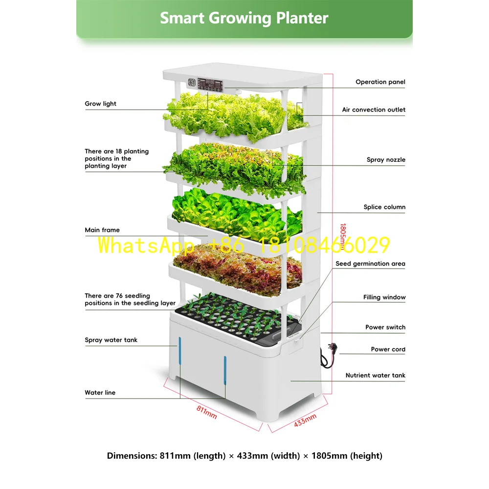 

Hydroponic Grow Machine System Planter 2025 New Best Seller Home