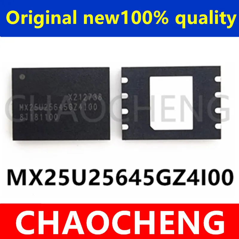 (1pce)100% nowy oryginalny MX25U25645GZ4I00 32Mb MX25U25645 QFN MX25U51245GZ4I00 64Mb Chipset