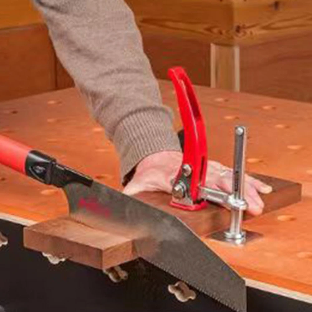1-piece Set Of Adjustable Welding Clamps Vertical Workbench Surfaces Hold Down Clamps 16mm/28mm Woodworking Table Hole Clamps