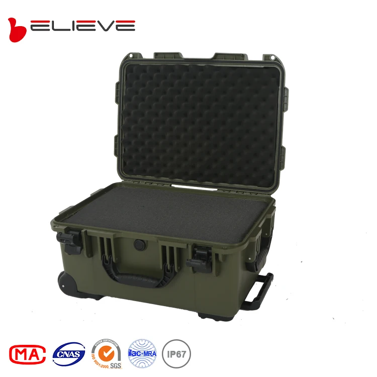 حقيبة حمل واقية من البلاستيك الصلب قابلة للتخصيص، حافظة أدوات للاستخدام الخارجي