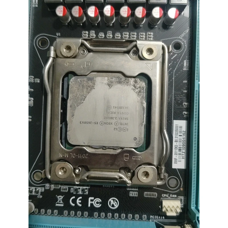 used for X99 Combo Board With E5 2650V3 CPU I/O Shield Support DDR4 Micro ATX Used