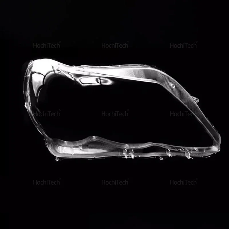 Car Transparent Housing Front Headlights Lens Shell Cover Glass Lampcover Lampshade for Toyota Mark X Reiz X120 2004-2009 view 3