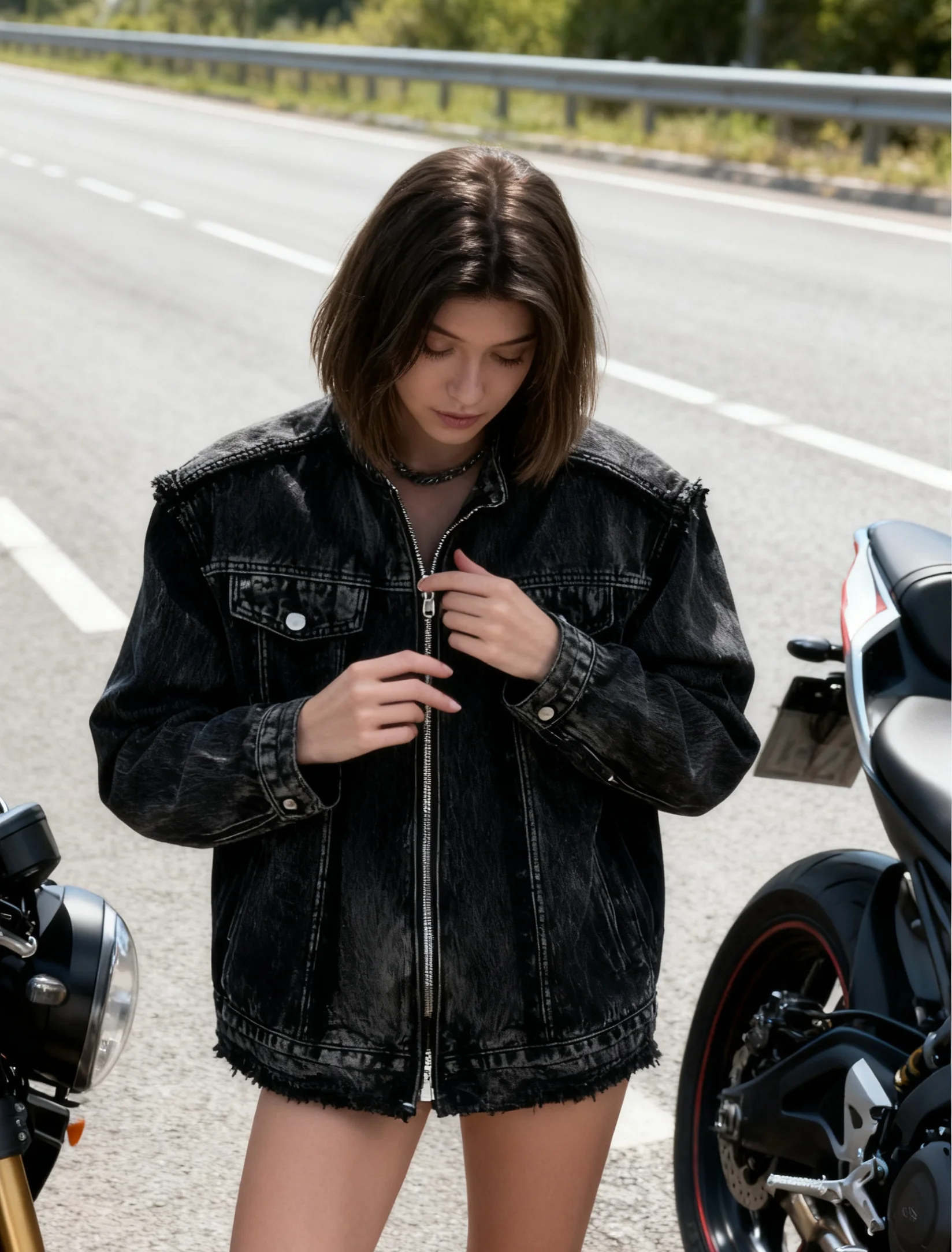 

Байкерские куртки, женская куртка без рукавов, осенняя кожаная куртка на пуговицах с лацканами, многослойная клетчатая куртка в стиле ретро, элегантная, профессиональная, сексуальная