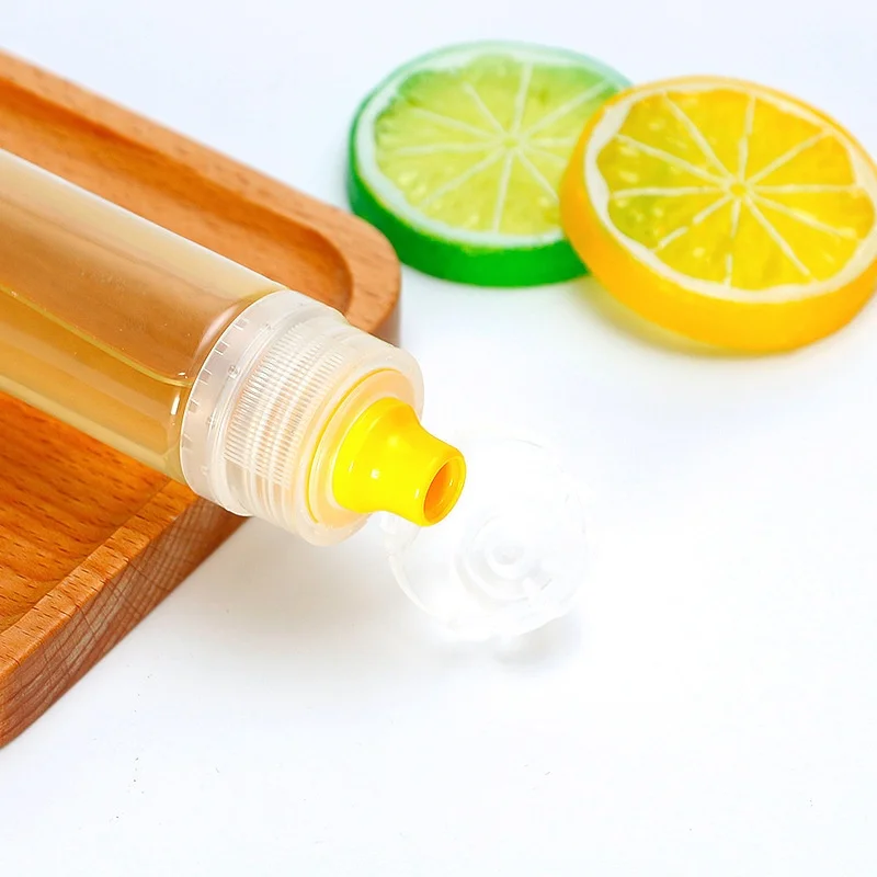 Portable Flip Top PET Squeeze Bottle Honey Loquat Cream Bottle Leak-Proof Easy To Control The Volume Food Grade Portable Bottle - Image 5