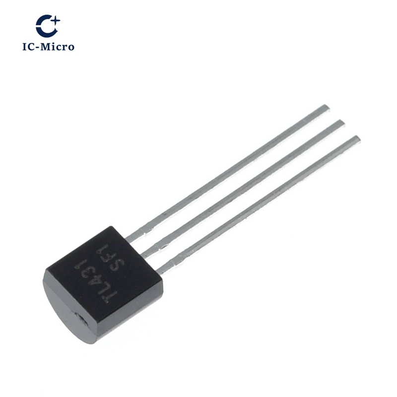 XCW 50 قطعة TL431 TL431A مراجع الجهد 2.5-36 فولت Prog ضبط