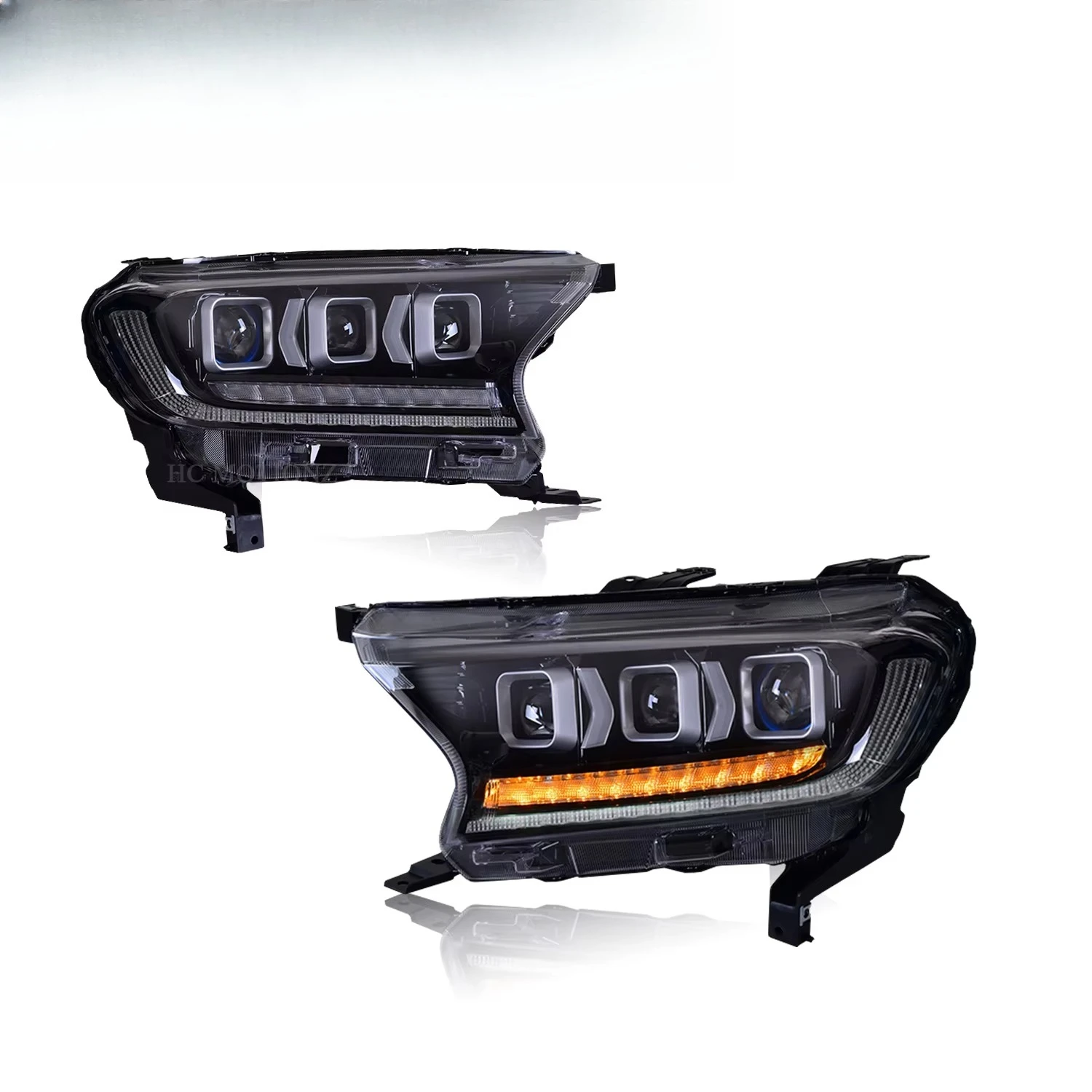 

Factory LED Front Lamp Assembly 2015-2020 for Ranger Compatible 6000k Car Headlight for T6 T7 VT4 4X4 Pickup Arqu