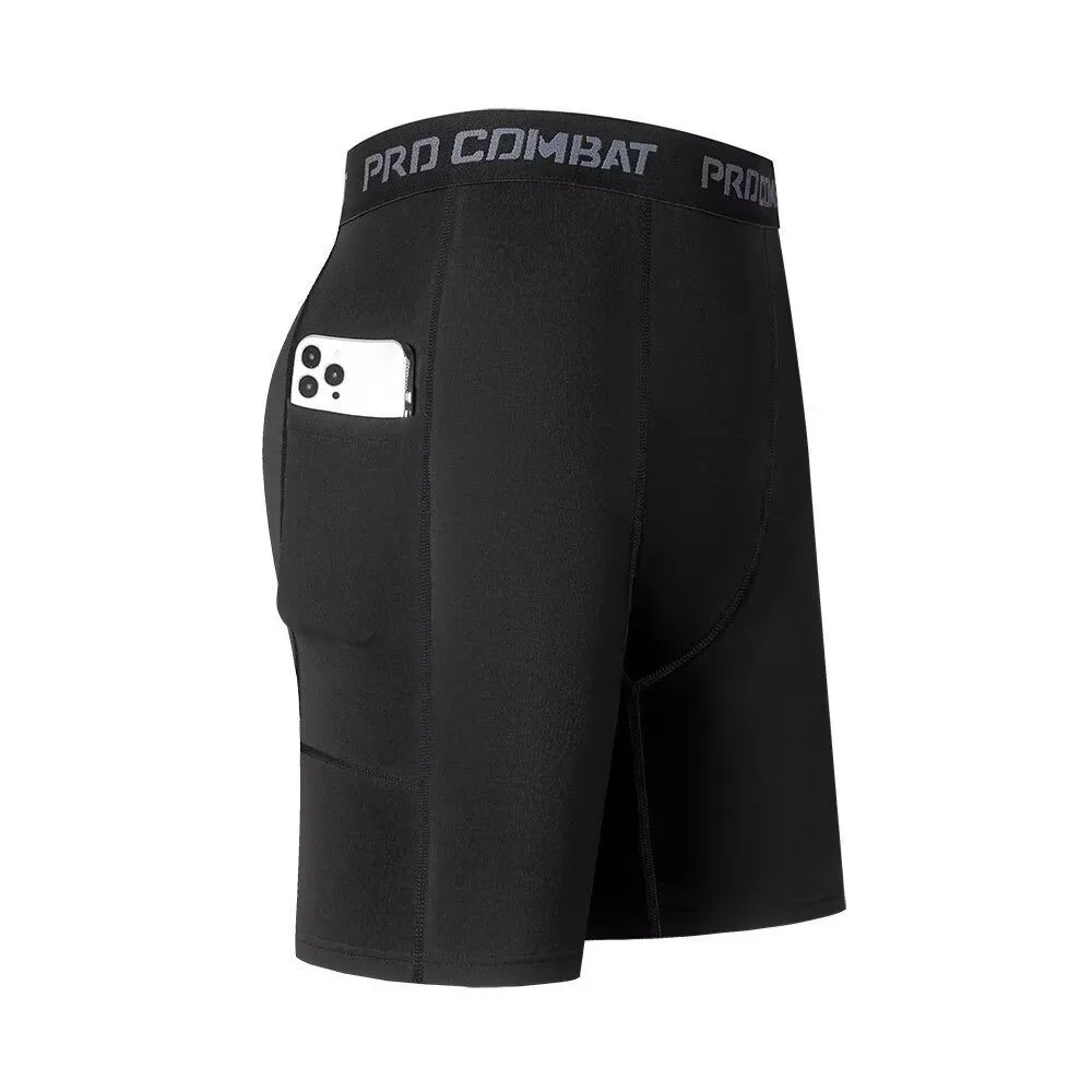 2026 Compression Shorts Men Summer Sportswear Training Tights Gym Fitness Leggings Short Pants Sport Bottoms Running Shorts Men