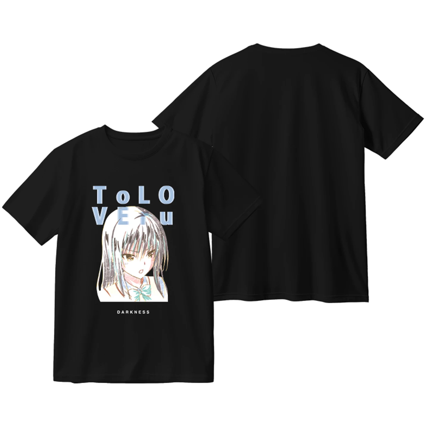 To Love Ru Eve Lala Anime camisetas de manga corta de algodón