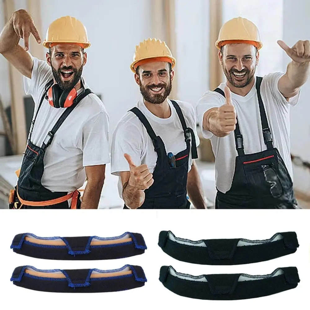 2pcs Washable Hard Hat Sweatband Absorbent Summer Headband Sweatband Helmet Helmet Cushion Protective Gear Helmet Liner Welders