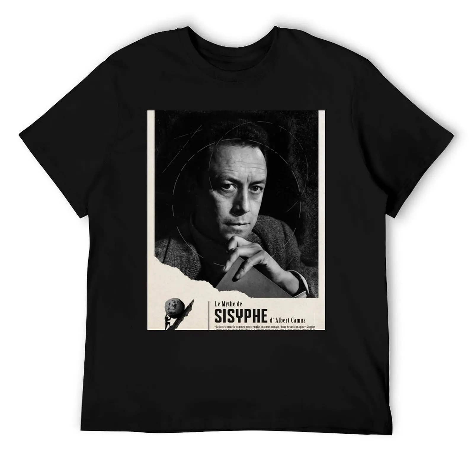 

The Myth of Sisyphus by Albert Camus T-Shirt t shirts for man pack white anime t shirts for man T-Shirt