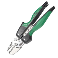 LAOA Stainless Steel Cable Cutter 8inch Cable Plier Electrician - Specific Wire Stripping Plier Terminal Crimping Tool