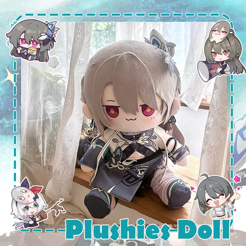 40 cm 15,8 Zoll Spiel Honkai Impact 3. Vita Plüschpuppe Plüschtier mit Kleidung Anime Gefüllte sitzende Baumwolle Spielzeug Haltung Figur Kissen Groß