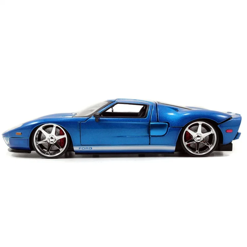 Jada 1:24 2005 Ford GT car toy  Diecast  toys for boys  Metal  cars gift