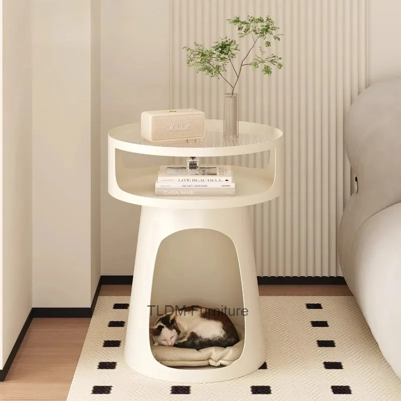 Creative Humans Cats Shared Coffee Tables Simple Storage Large Capacity Bedside Table Multifunctional Living Room Furniture