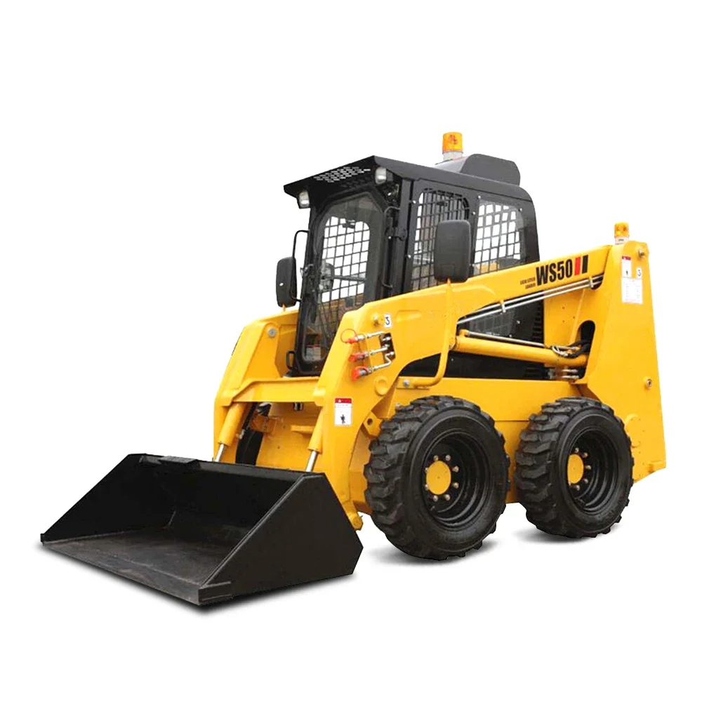 Factory Hot sale Ts50 Ht380 Universal 2.5 Ton Skid Steer Loader 650 Mk430 Made In China Loaders