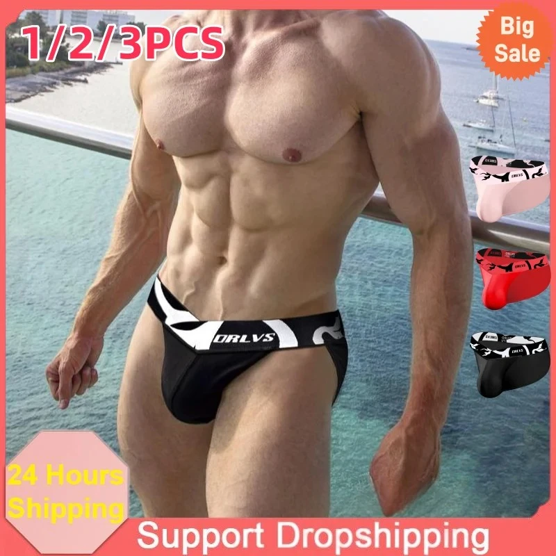 

1/2/3 PCS Men's Briefs Fashion Zodiac Snake Underwear Men Jockstrap Low Waist Modal Gay Man's Panties Bikini Male Underpants