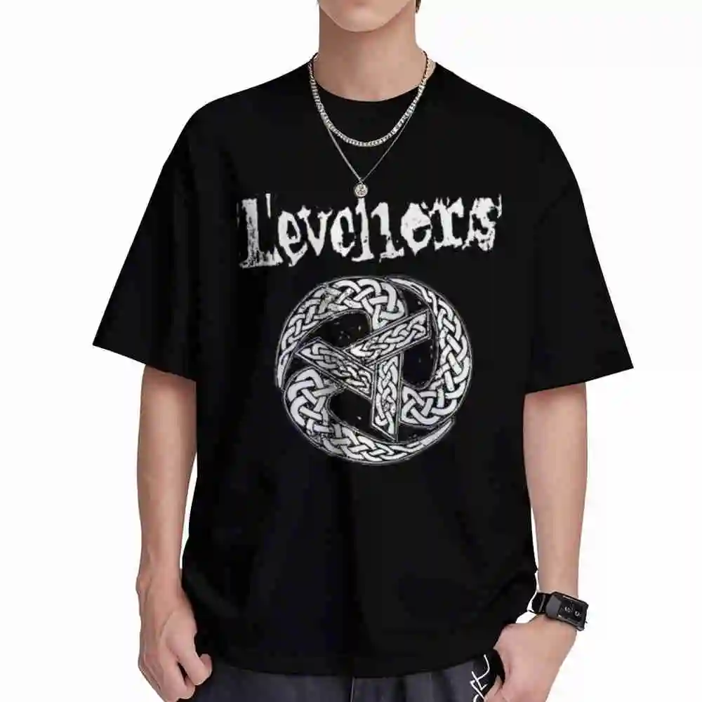 Levellers Classic Short Sleeve Tee 100% Cotton T-Shirt