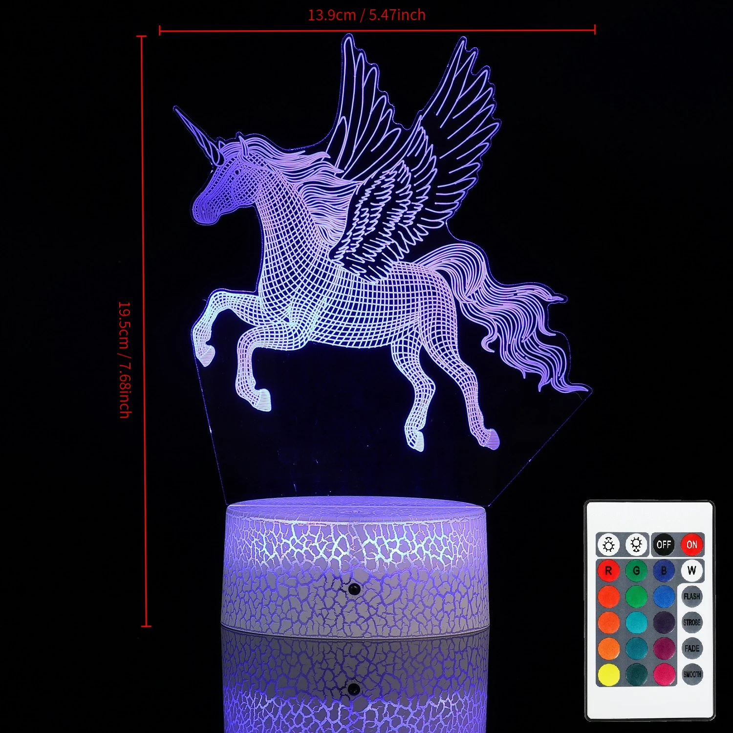 Рисунок 6 - Ночник 3D Pegasus для любовника