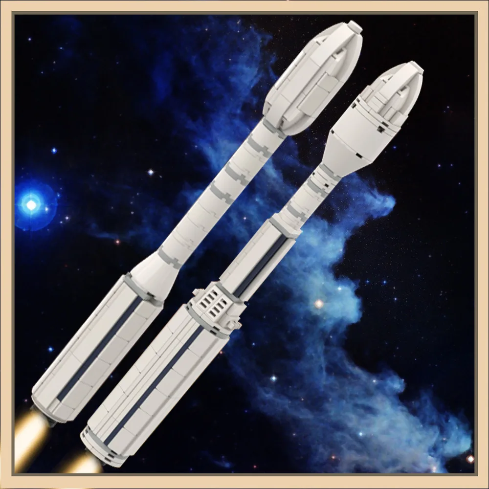 

MOC-95749 Building Blocks Vega and VEGA-C Rocket Space Aviation Gift Puzzle Building Blocks Set