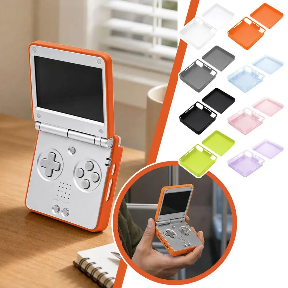 For Anbernic RG SP Protective Shell 3D Printed Upper Lower Full Cover Anti Scratch Shockproof Precise Fit Multicolor