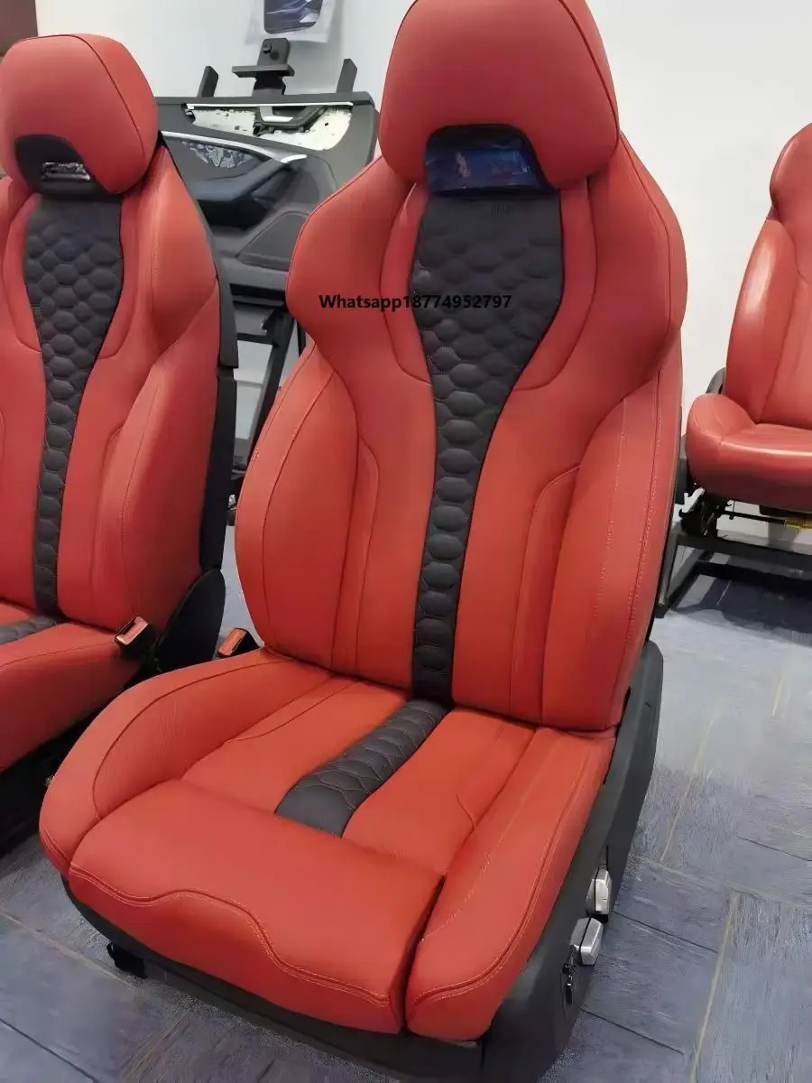 Full Complete Sport Leather Racing Seats Car Replacement Parts for  X3 G01 F25 X5 G05 F15 X6 X1 X7 3 5 7 Series M3 M5