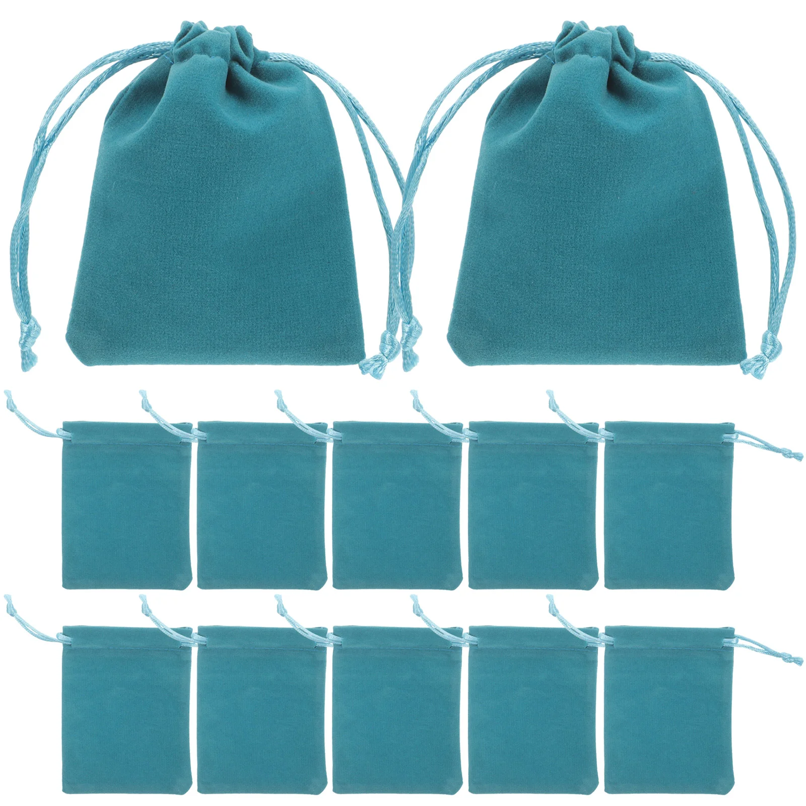

12 Pcs Jewelry Storage Bag Portable Gift Drawstring Present Container Bags for Presents Wedding Favor Gems