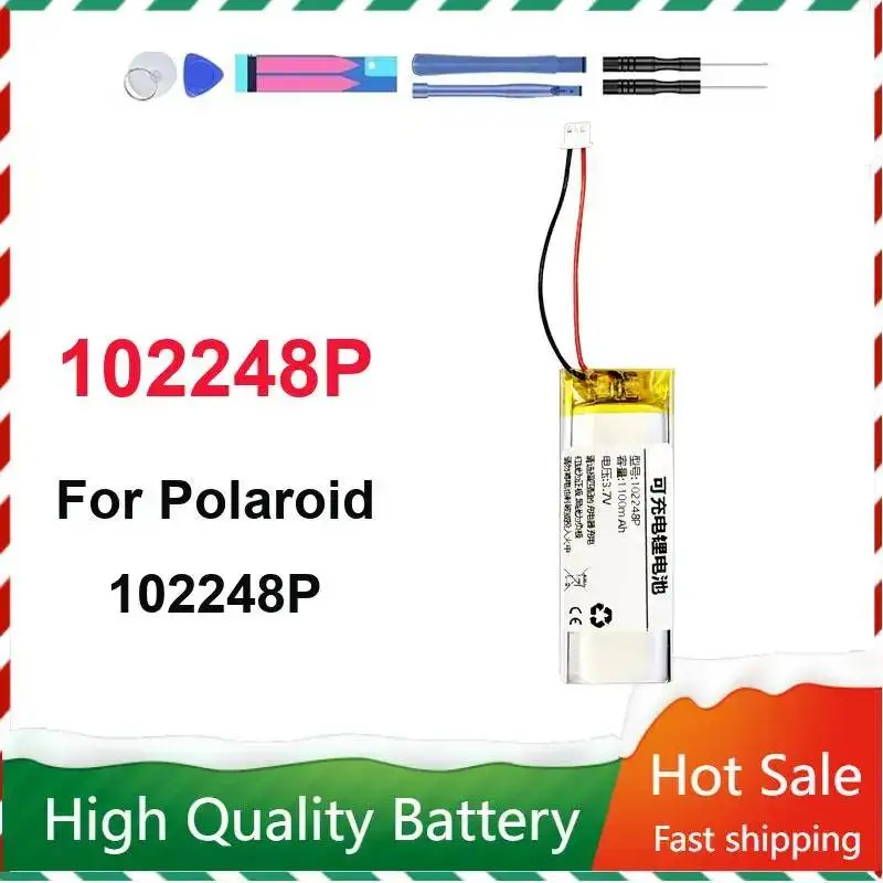 

Strong Compatibility Safe And Reliable Camera Battery 1100Mah For Polaroid 102248P