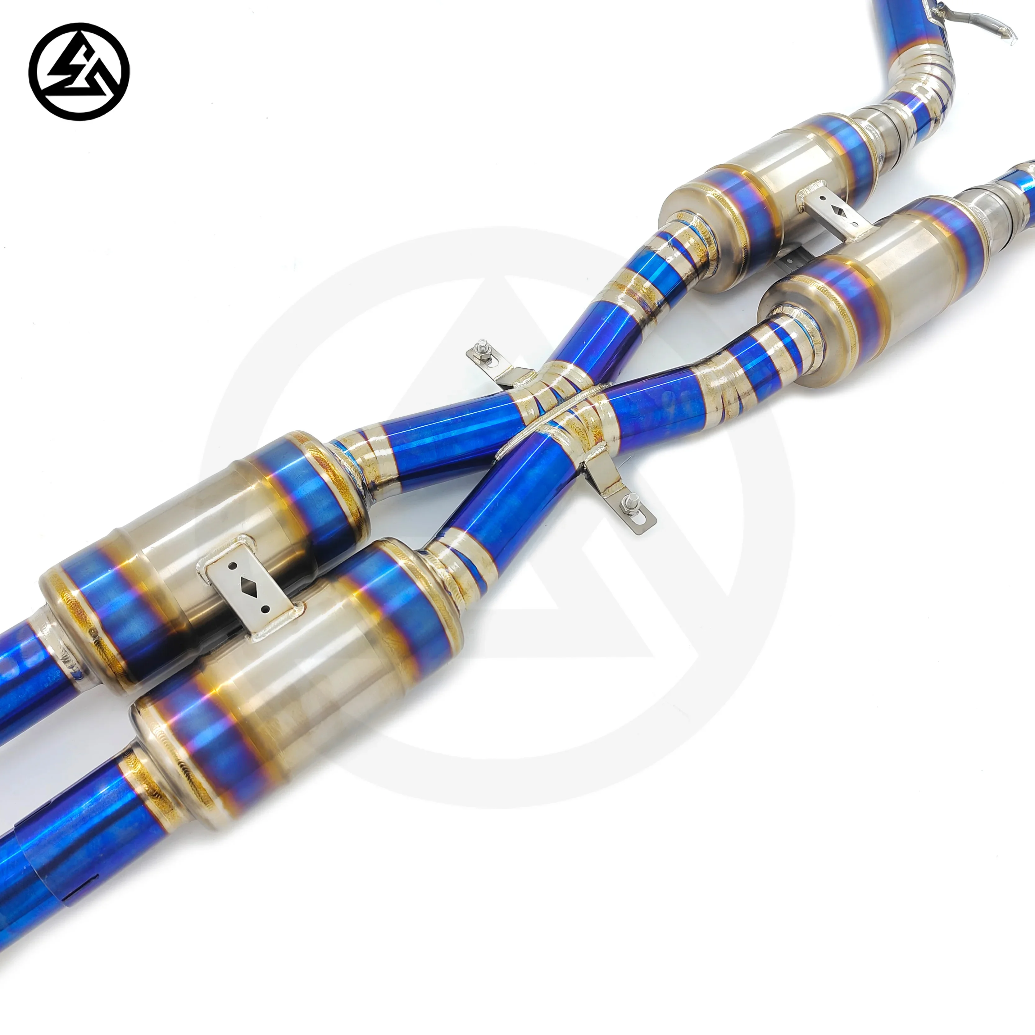 CSZ Titanium Exhaust Catback for BMW E90 E92 E93 M3 4.0L High Performance Muffler with Valves image 5