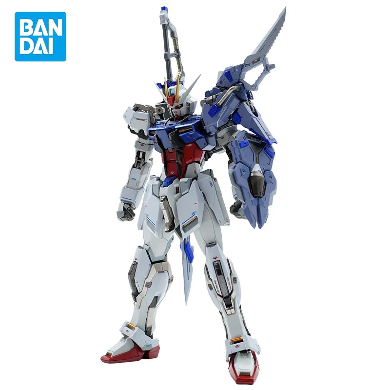 

Genuine Original BANDAI METAL BUILD AQM/E-X02 Strike Gundam Sword Equipment Action Anime Figure Collectible Dolls Ornament Gift