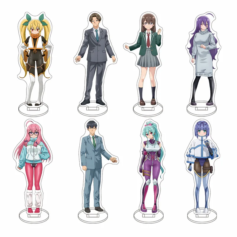 15cm Japanese Anime Started Living with a NEET Otaku Girl Ninja for Some Reason Yano Hinaki Acrylic Stand Model Toys Gifts