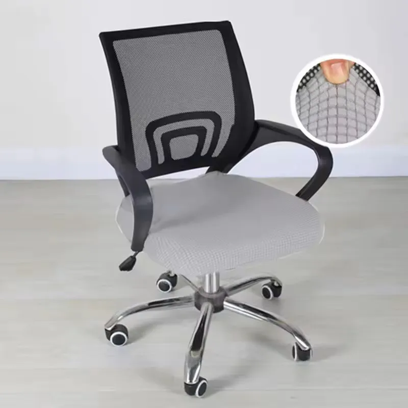 Spandex-Sitzbezüge für Bürostuhl, Schonbezug für Computerstuhl, Sesselschutz, Sitzbezug, elastischer Bürostuhlbezug – Detail 10