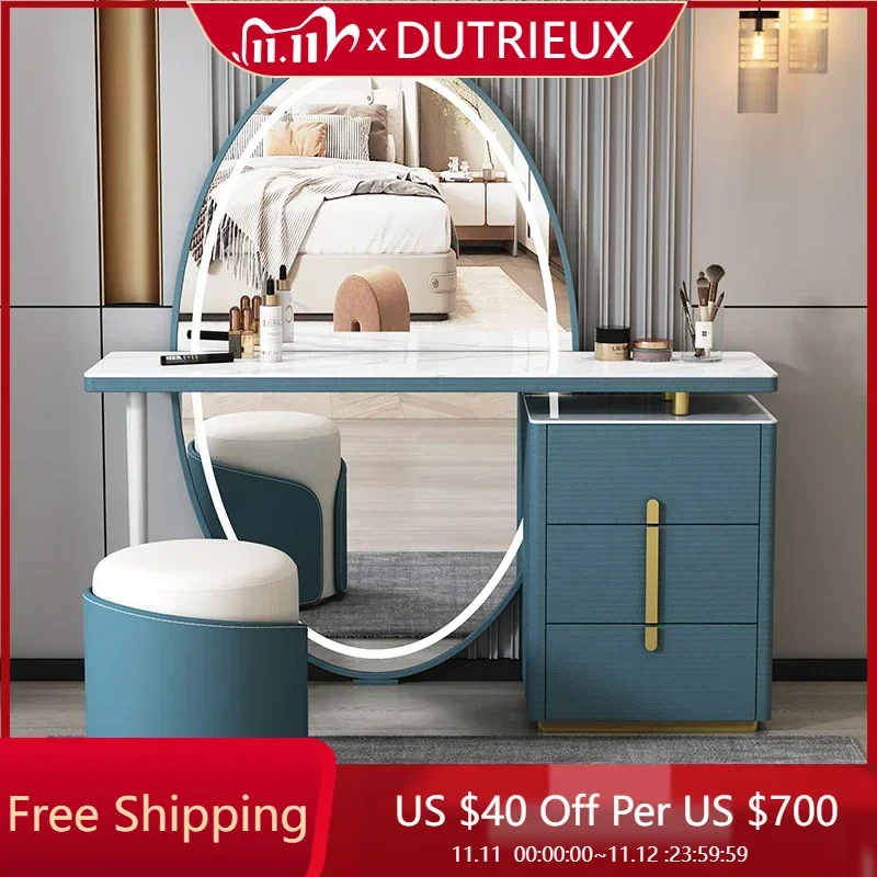 

Стул, ящик, туалетный столик для хранения, большие зеркала, светильники для макияжа, туалетный столик, роскошная мебель для патио, всего тела