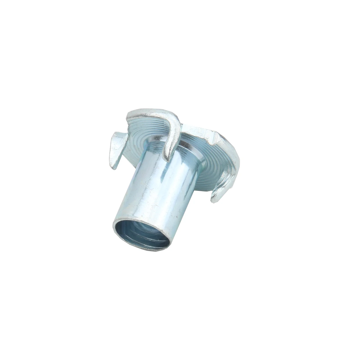 20PCS M2*20 Four Claws Nut T-nut Blind Pronged Insert T-Nut Height 2.3cm for Wood Furniture Hardware