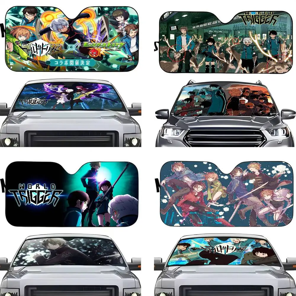World Trigger Sunshade Sun Shade Shield Blocker Auto Cover Protector Window Visor Universal #1