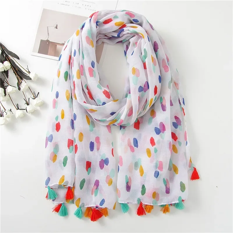 New Design Brand Women Scarf Fashion Print Cotton Spring Winter Warm Scarves Hijabs Lady Pashmina Foulard Bandana Plaid