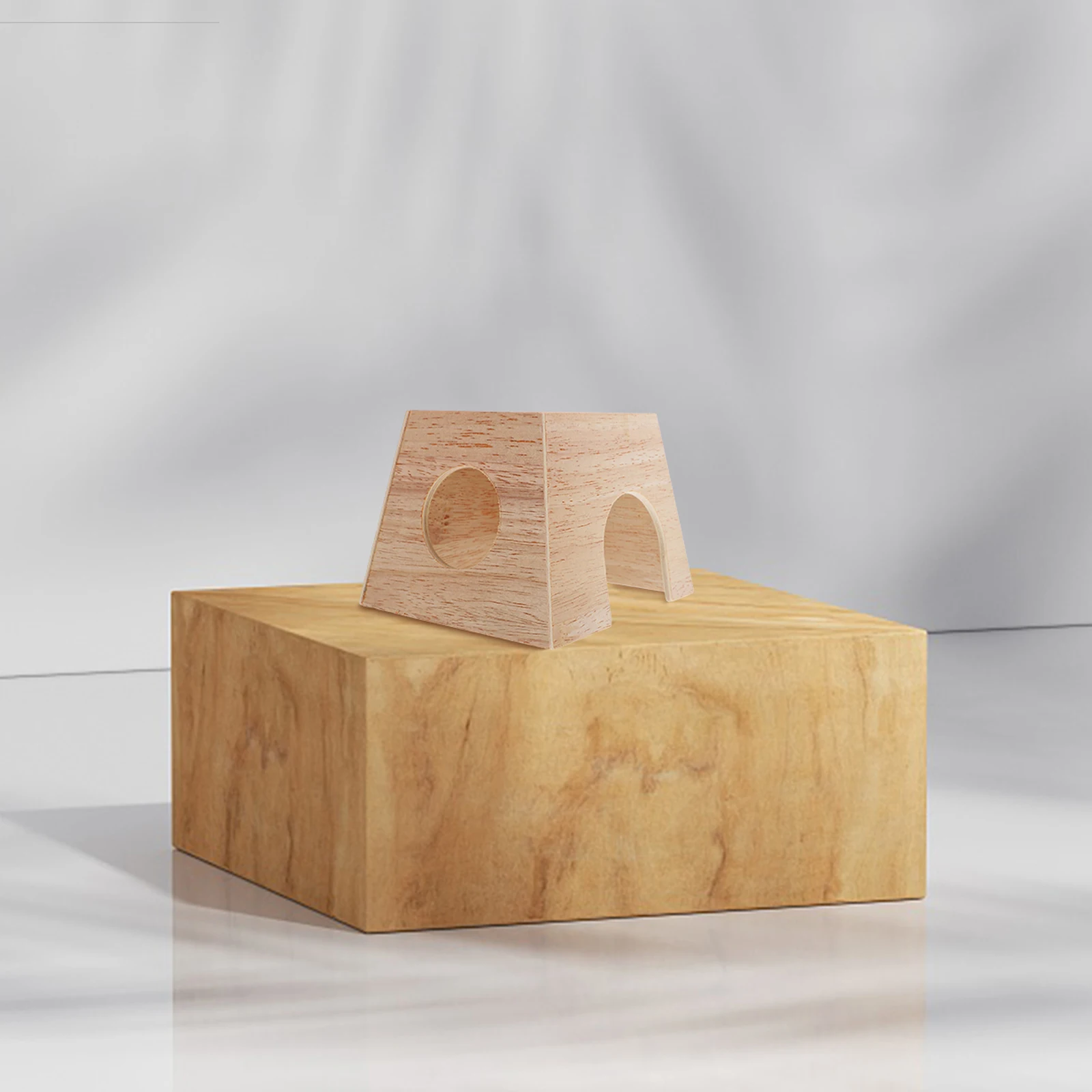 

Wooden Chicken Incubation House Durable Small Pet Nest Bite Resistant Hamster Hideout Rutin Chicken Cage Hamster Hideout