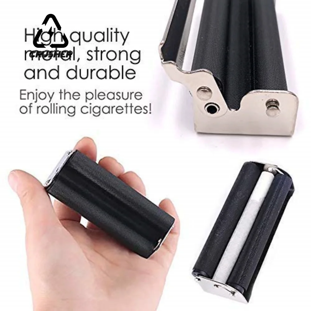 70mm 78mm 110mm Paper Rolling Machine Portable Mini Metal Cigarette Roller Wrapping Maker DIY Tobacco Smoking Pipe Accessories