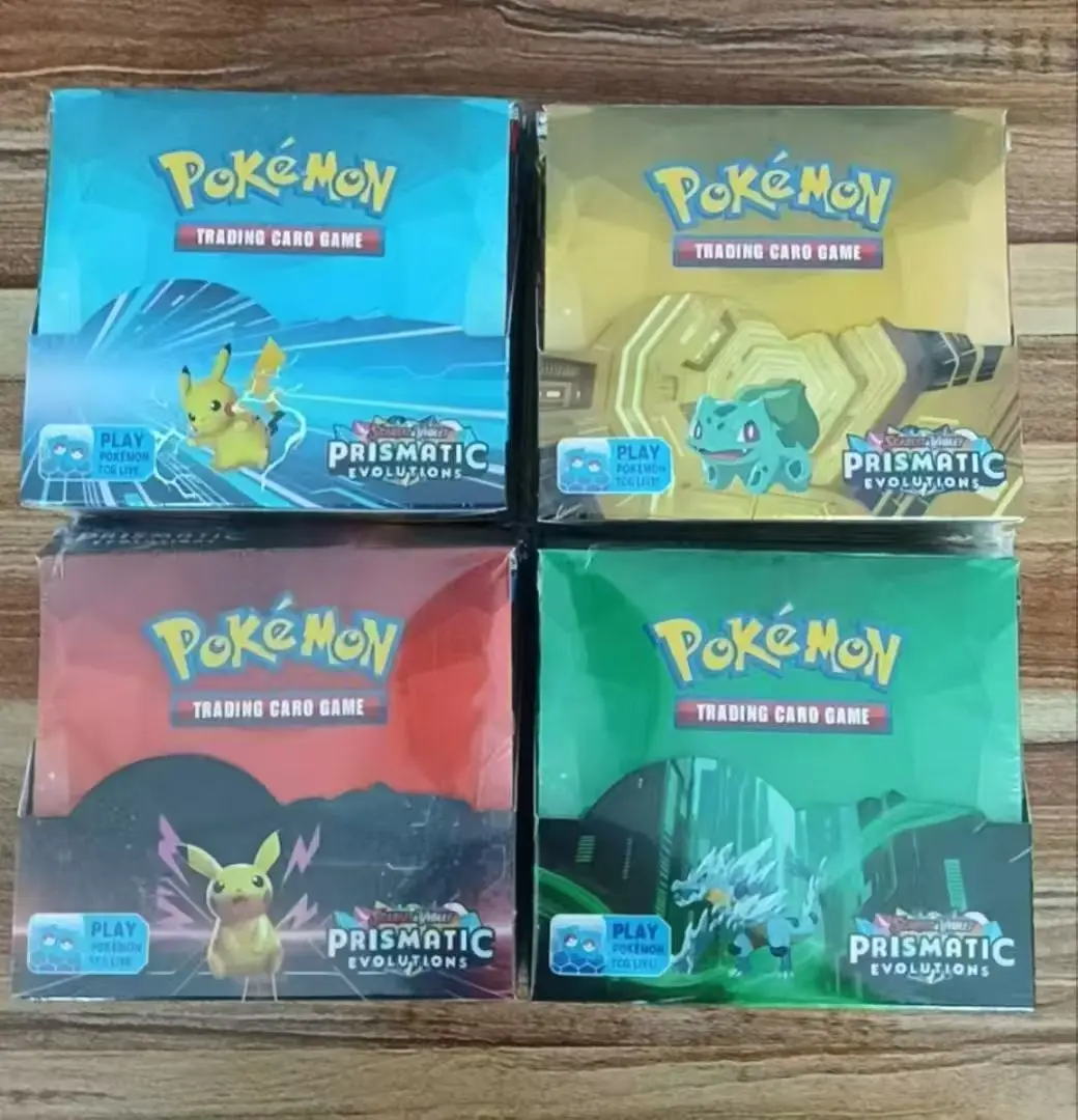 Original Pokémon Brilliant Stars 151 Prismatic Evolutions PALDEAN FATES Edition - English Booster Battle Transaction Card for Ex