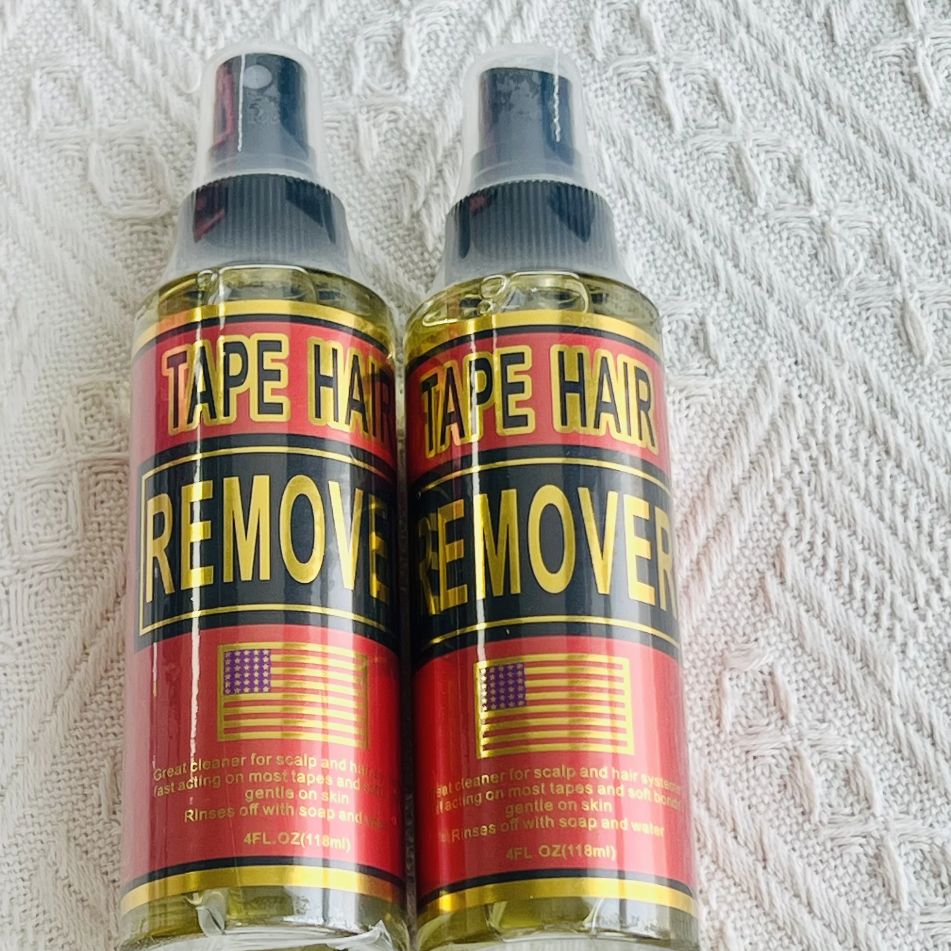 

4FL OZ(118ml) Tape Hair Remover Adhesive Lace wig glue remover For Lace Wig/Toupee/Closure tape hair extension