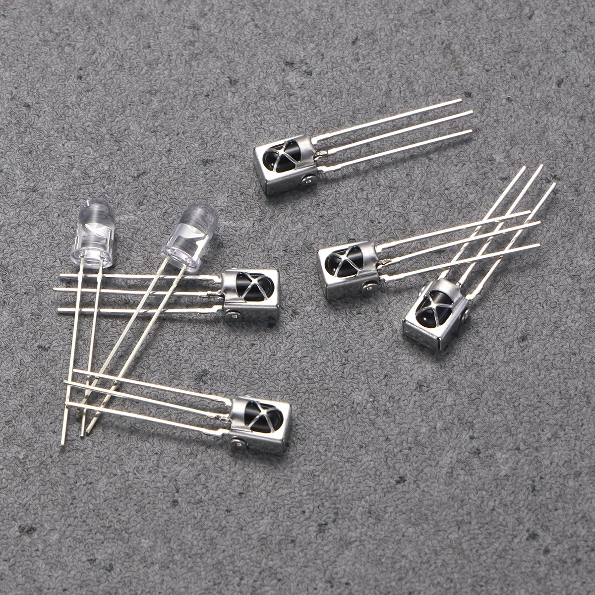

10pcs 5 Pairs 30Mm Infrared Diode Set Ir Emitter Receiver 18-20M Range Led Sensor For Dvd Ac Lighting Audio Equipment