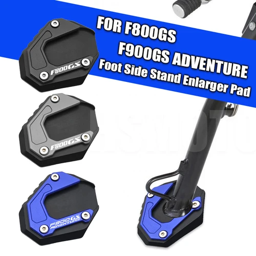 Imagen 1 del producto Para BMW F800GS F900GS ADVENTURE 2024 2025 F900 GSADV accesorios de motocicleta CNC extensión soporte lateral almohadilla ampliadora