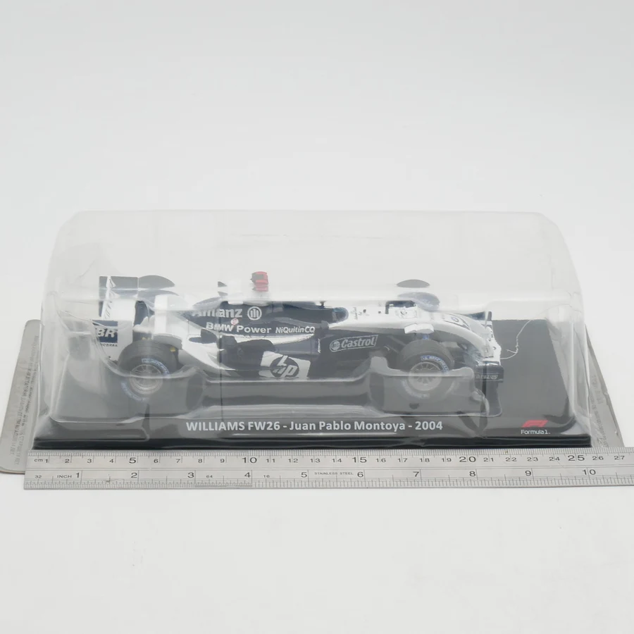

Литой под давлением Ixo масштаб 1:24 WILLIAMS FW26 Juan Pablo Montoya 2004 Williams F1 модель автомобиля из сплава, Коллекционная игрушка, подарок, сувенир