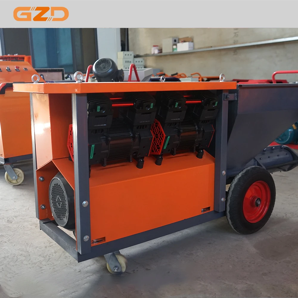 711 380 فولت 7.5 كيلو واط البخاخ الاسمنت هاون طلاء آلة التجصيص ورش البناء رذاذ الخرسانة #4