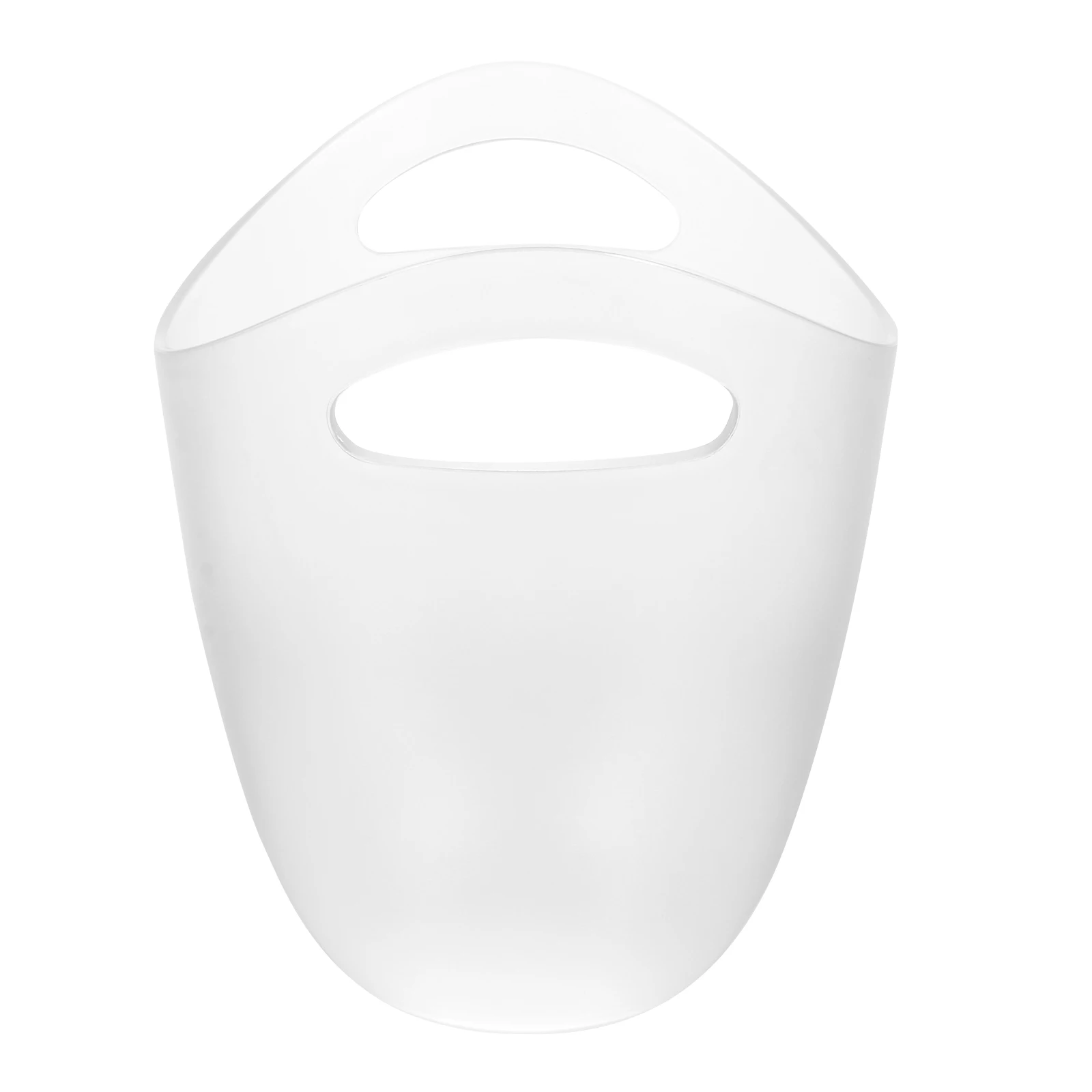 

1pc Acrylic Ice Bucket Beverage Cooler For Wine Beer Thicken Party Bar Ktv Use Wine Bottle Cooling Bucket