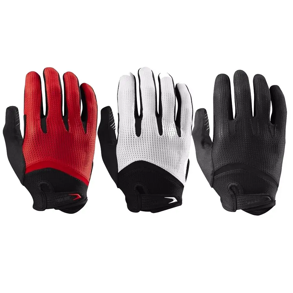 2 pairs! Mix Size! High quality long finger gloves cycling sports protection road mountain bike full finger cycling gloves