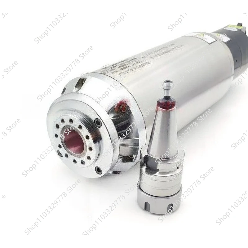 

5.5KW 8 poles engraving machine automatic tool change spindle, BT30 metal engraving and milling, speed 18000RPM 24000RPM